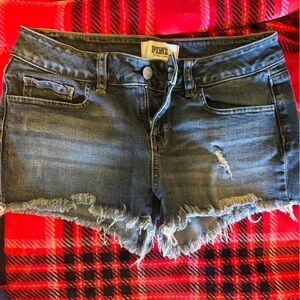 Victoria's Secret Frayed Hem Jean Shorts